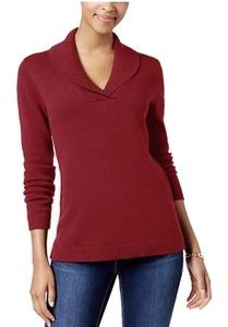 CHARTER CLUB SHAWL COLLAR SWEATER